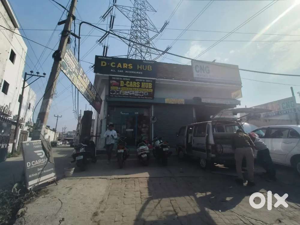 Hall or Shops in rent highway for showroom agency etc