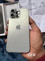 Iphone 15 pro max 256gb natural titanium