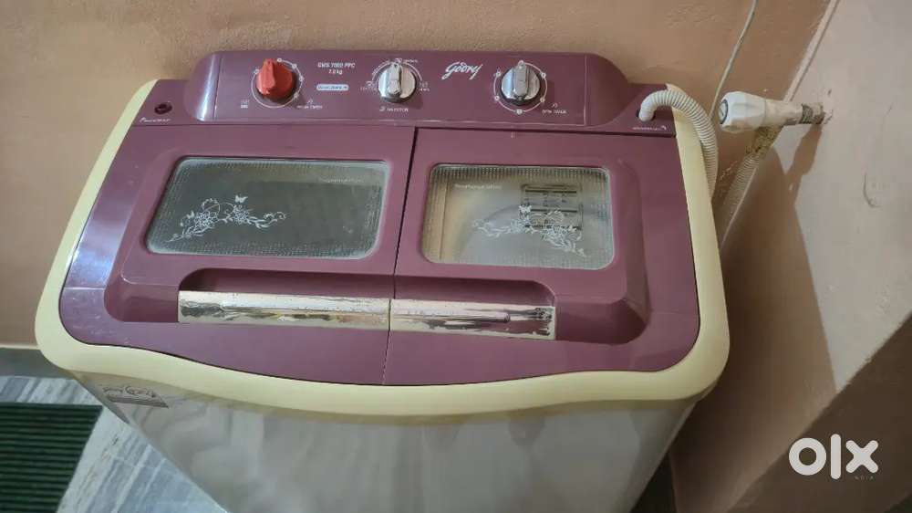 7kg semi automatic washing machine