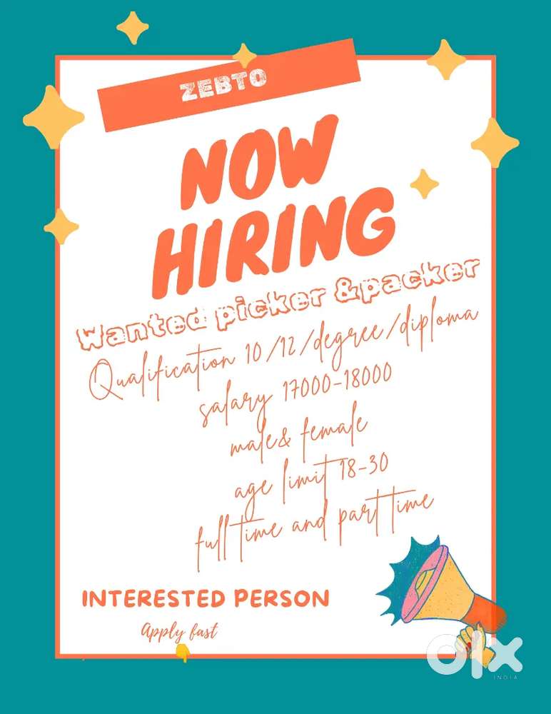 Immediate Joiners Needed – Picker & Packer Urgent Hiring