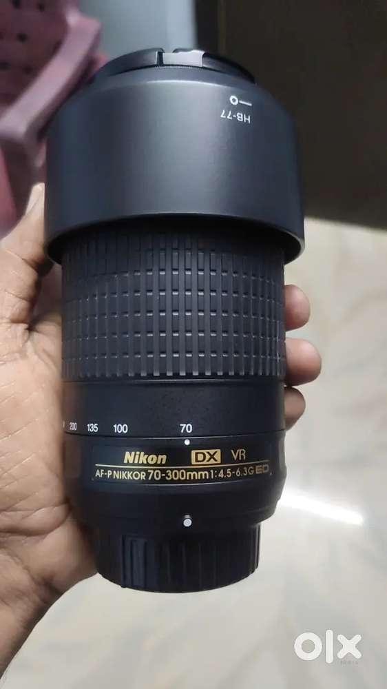 Nikon 70-300 ed vr lence new condition lence