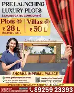 CMDA AND RERA APPROVED PROPERTY SALE @ CHENNAI