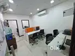 4 seats Workstations 1 boss cabin with common waiting area