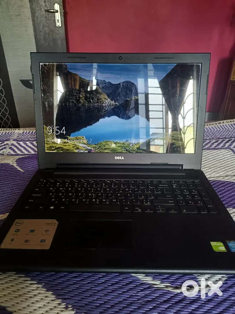 15 inch Dell laptop i5, Microsoft mouse, frontech keyboard, cooler pad