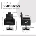 Salon/Barber/Cutting/Makeup/Makeover Bride Bridegroom Chair