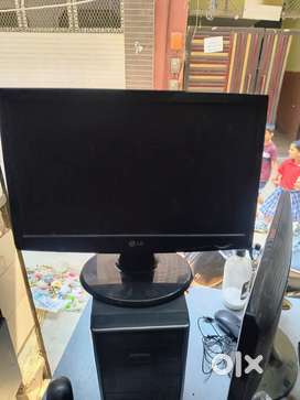 Sell destop 4gb ram 500gb hard disk working condition 19 inch screen