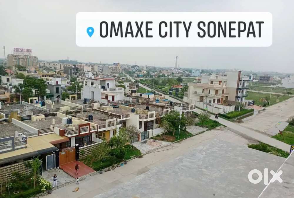 800 yd plot for sale in Omaxe city Sonipat