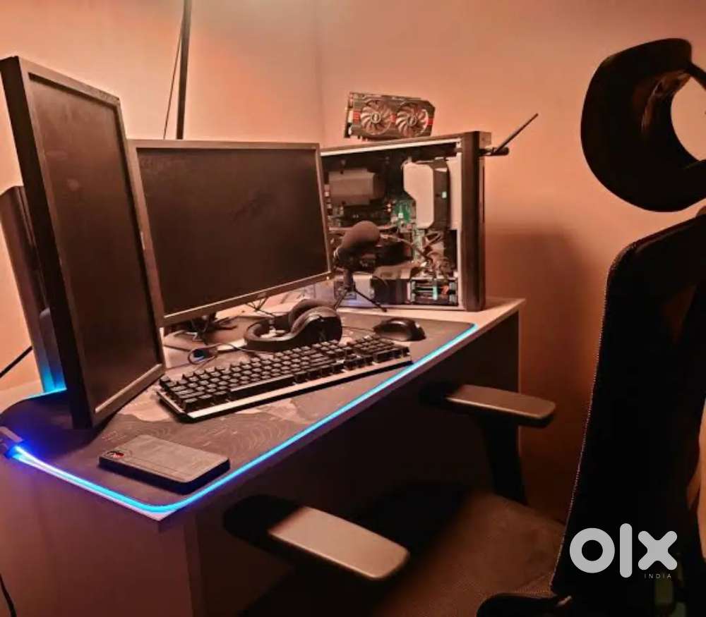 Brand new computer setup with purchase bill