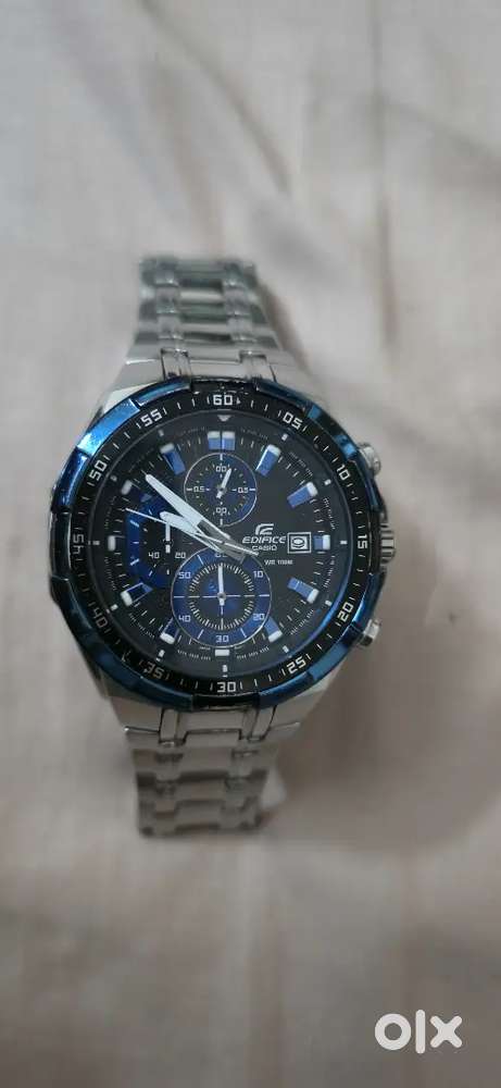 Casio Blue Chronograph Watch
