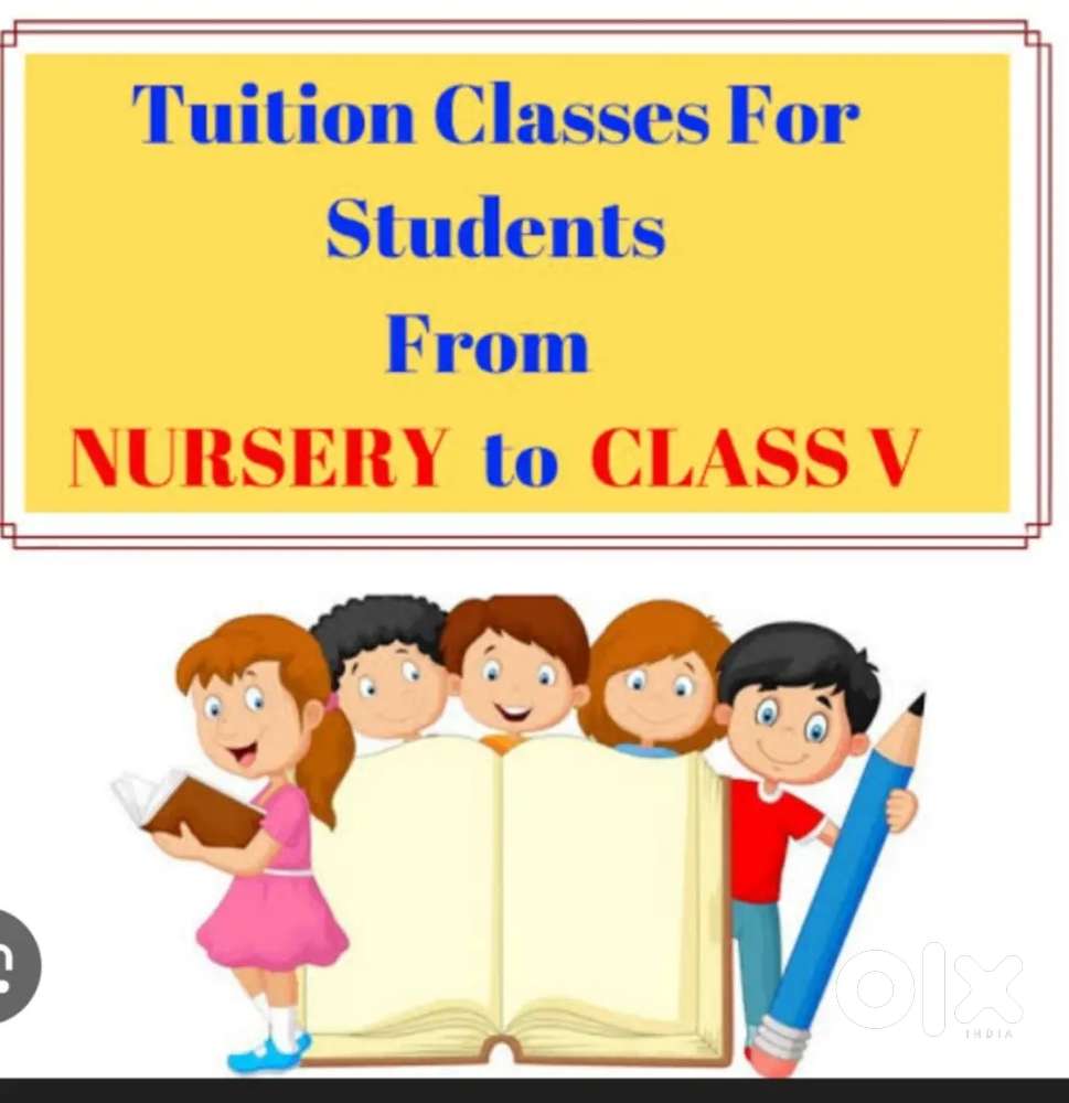 Home tution available for Class nursery to 5th.