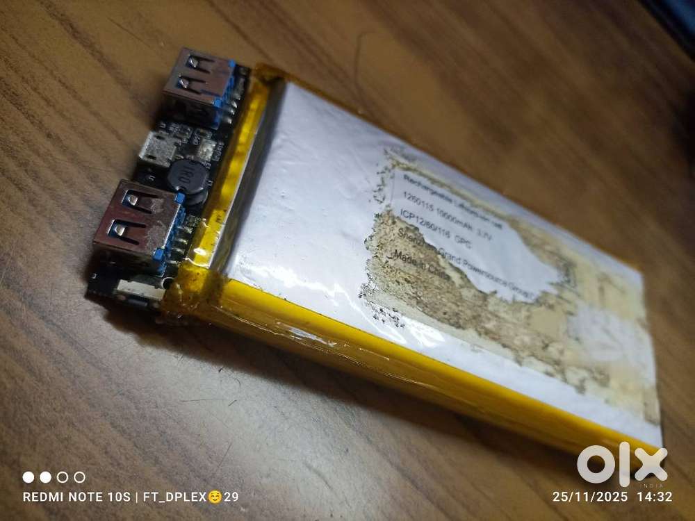 3.7V lithium-ion battery 10000mAh