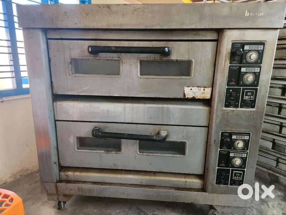 Double deck gas oven - Butler