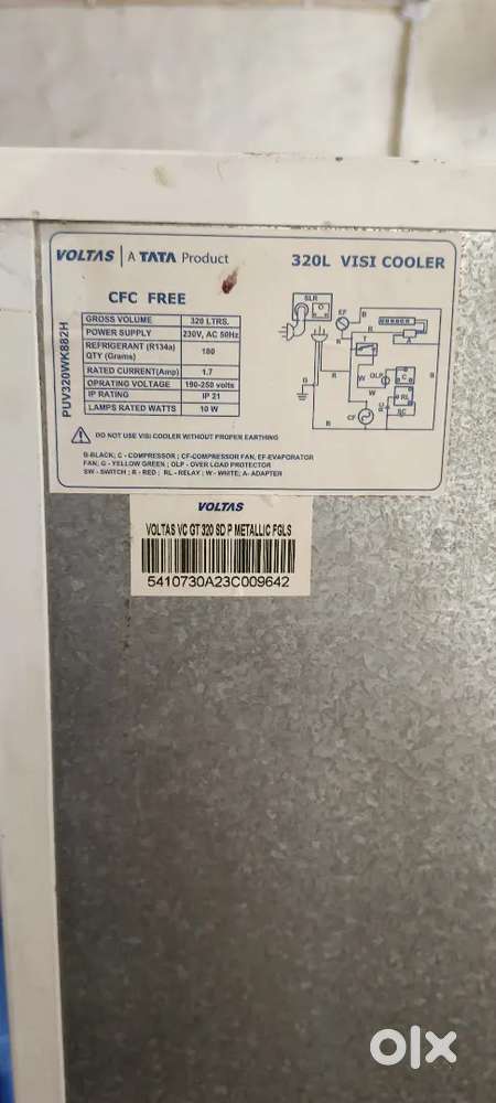 Voltas 320 L Visi Cooler