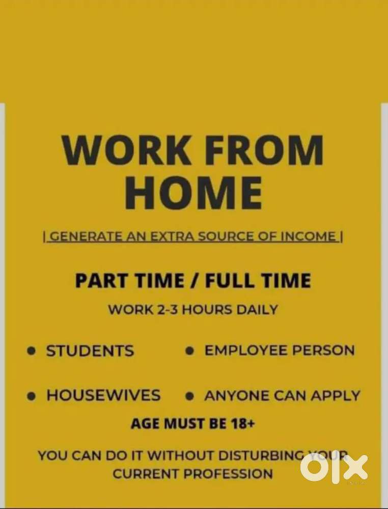 work from home apportunity