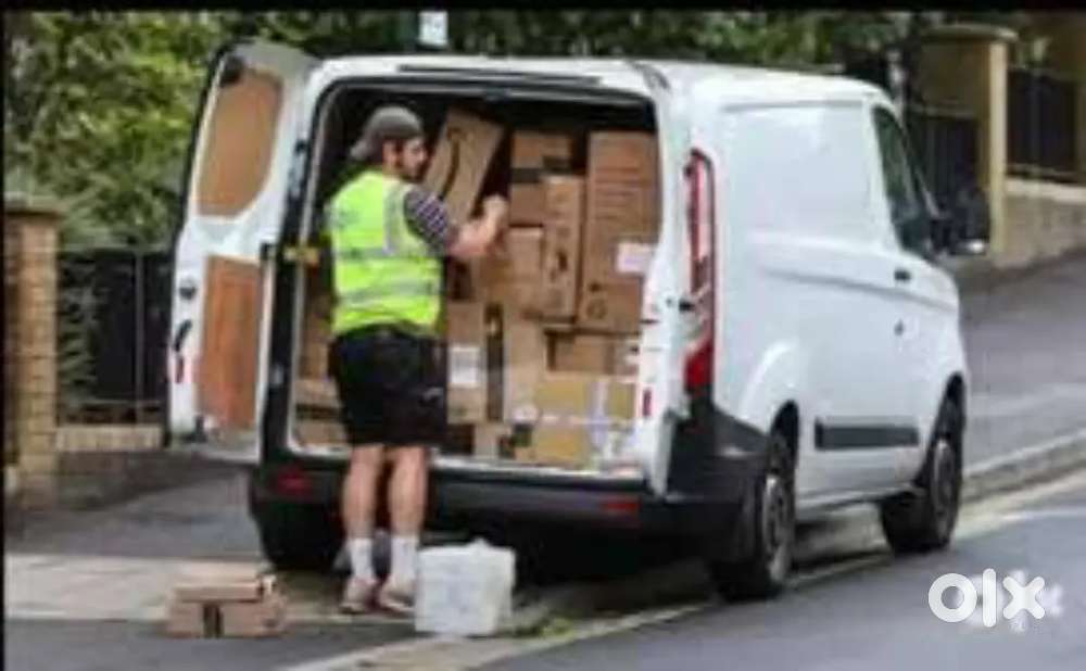 @Taratala need Van delivery boys for courier delivery