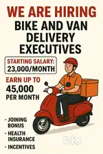WANTED DELIVERY EXECUTIVES