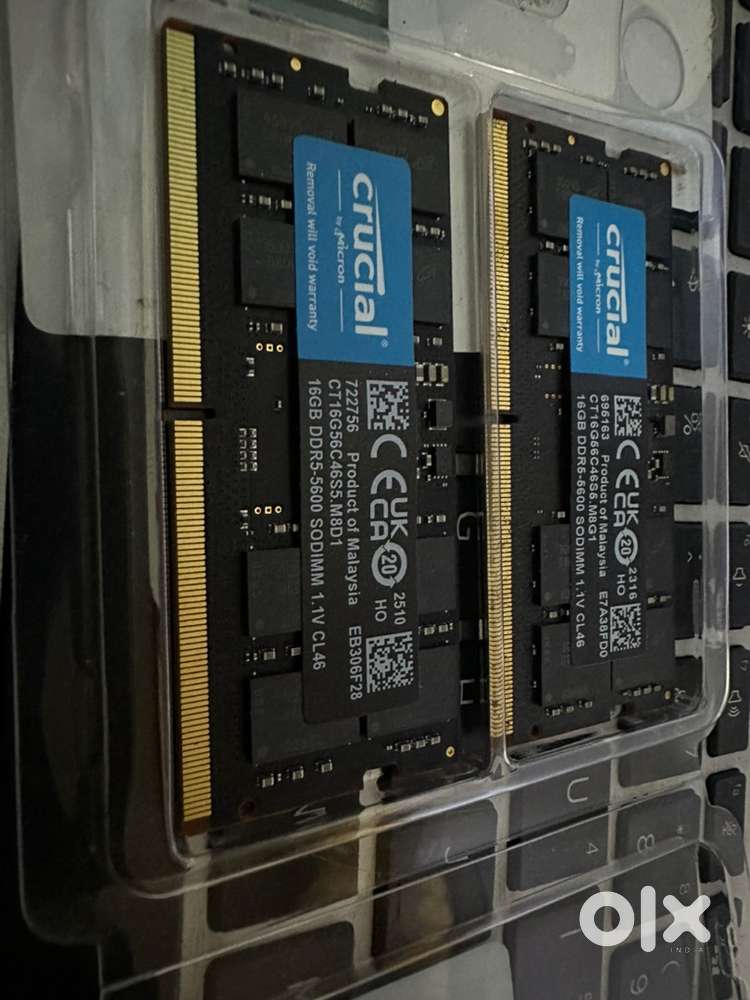 DDR5 sodimm 32gb(16x2) laptop