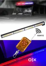 Car universal 20 inch bar light multi functional with wireless remote
