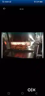 Shawarma and grill machine