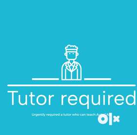 Urgently required a Teacher who can teach AutoCAD