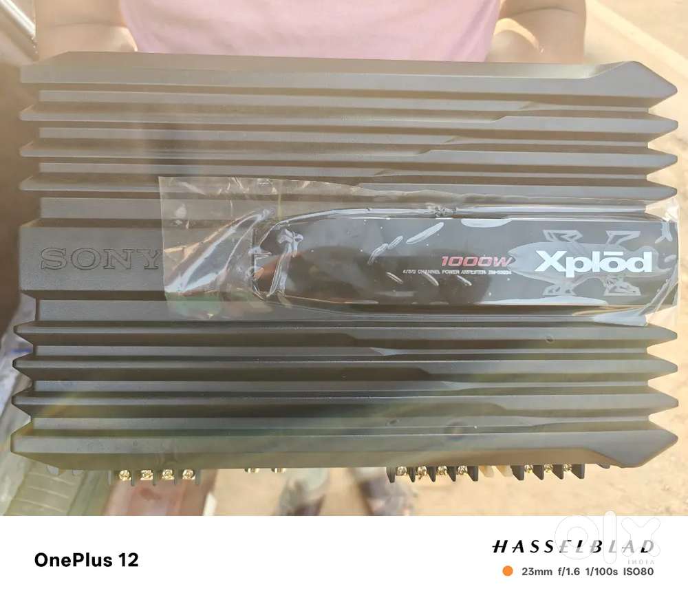 Sony 4 Channel Car Amplifier New