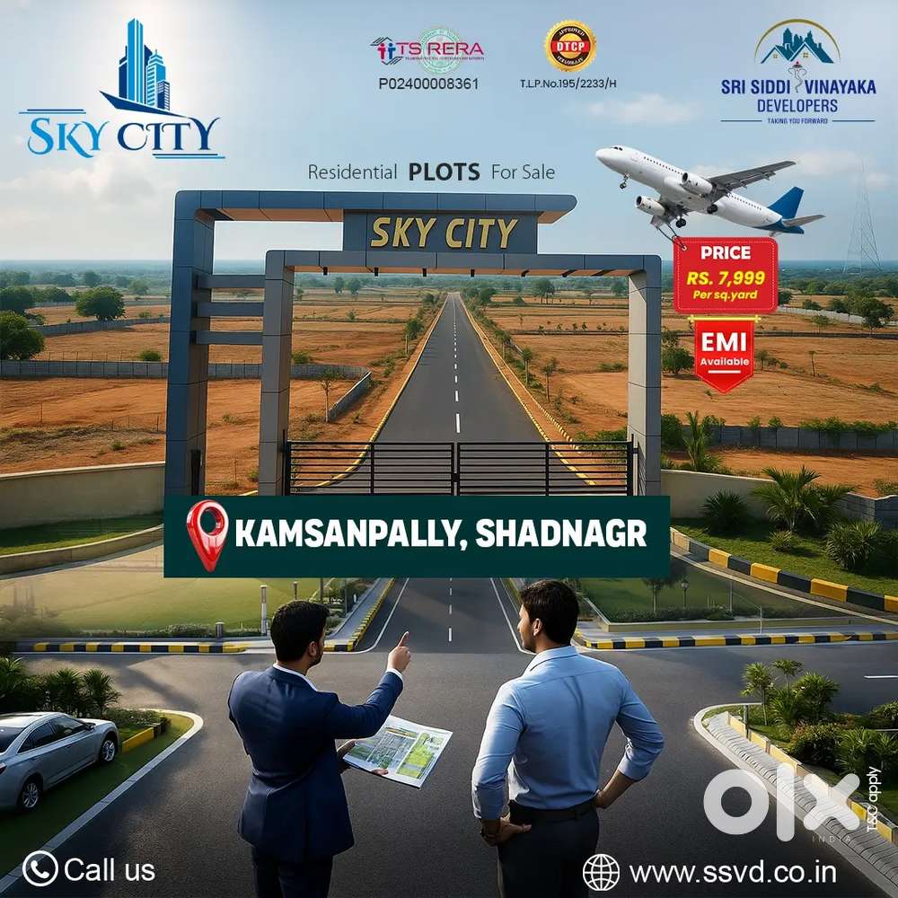 open plots villa plots