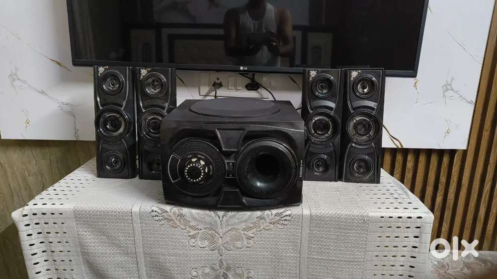 Delton home theatre 4.1channel with 6.1inch subwoofer
