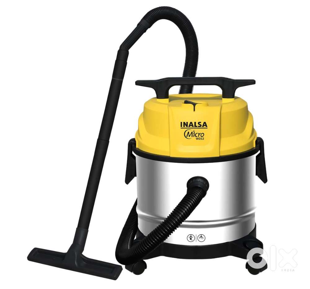 INALSA Wet and Dry Vacuum Cleaner for Home,12 LTR