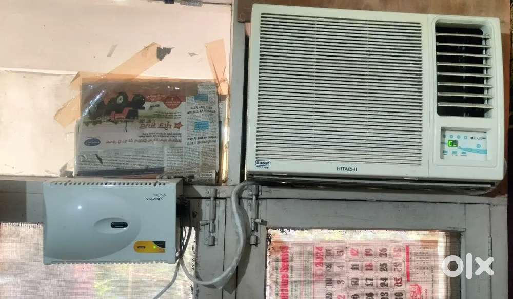 Hitachi windows A/C 1 ton with stabilizer