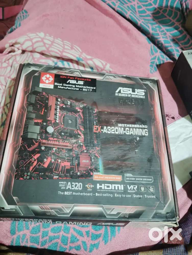 AMD RYZEN 33200G and Asus ex a320m gaming motherboard
