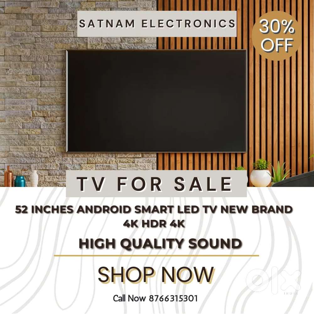 42 INCH ANDROID SMART LED TV 2 YEARS WARRANTY