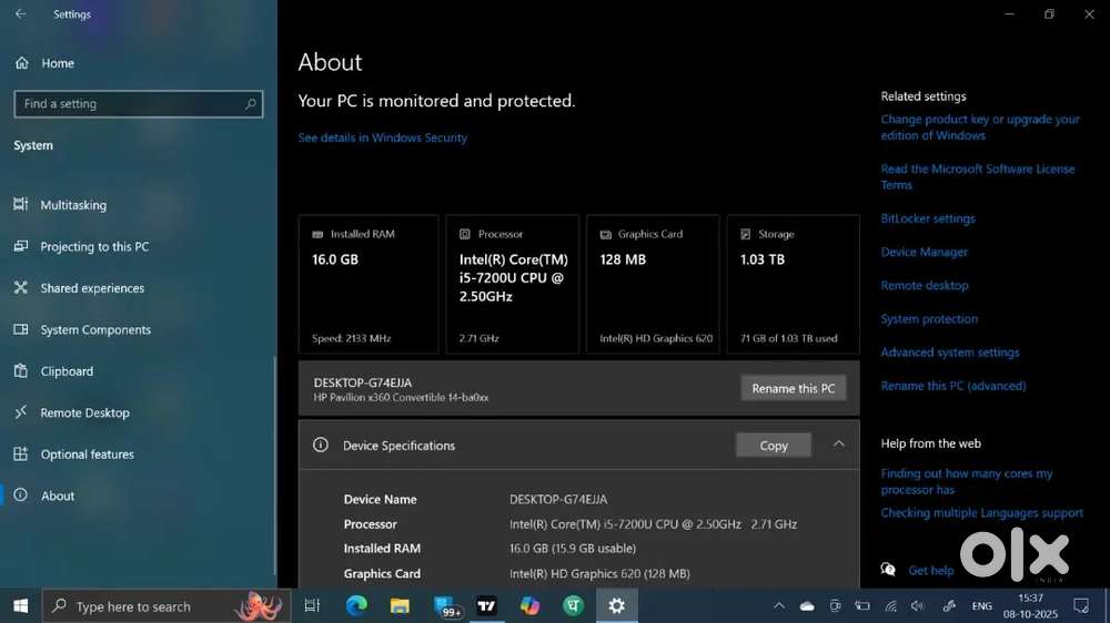 HP Pavilion x360 Convertible 14 Touchscreen Laptop
with Stylus
