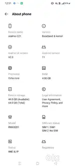 Realme c21