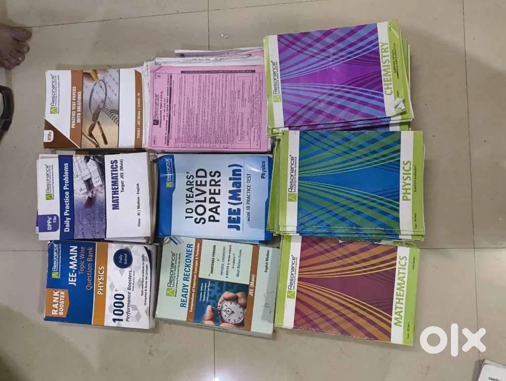 Resonance Jee mains complete material
