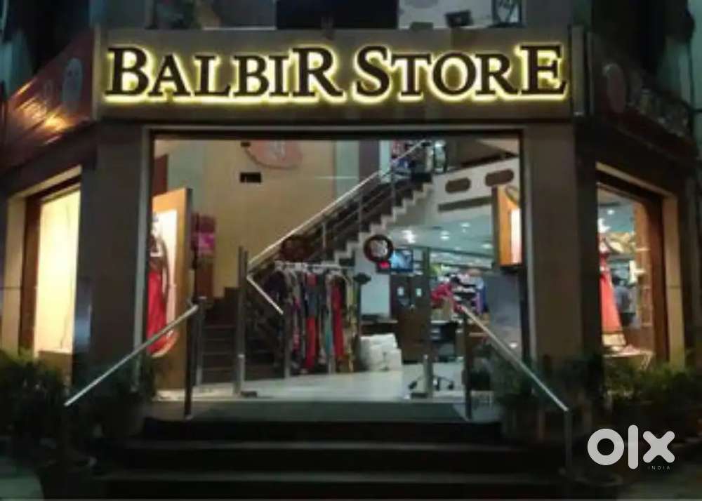 Branded showroom want staff sales man sales girls requirement urgent