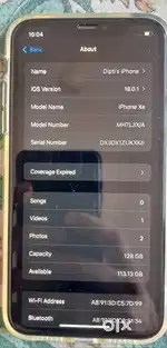 Apple iPhone XR ( 3GB/128GB) Black