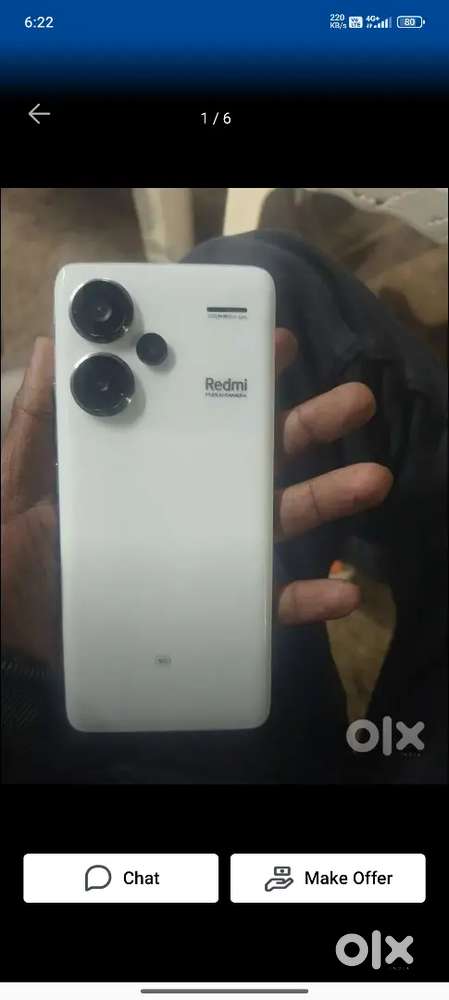 Redmi note 13pro plus 12gb ram 256gb sell argent bill box charger