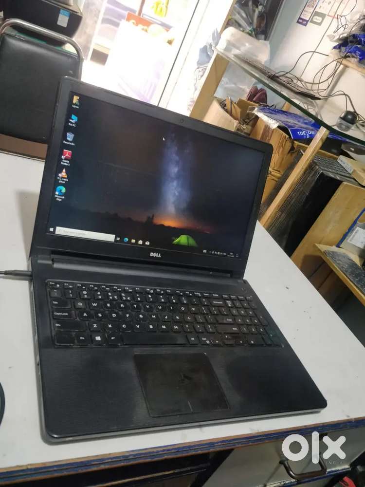 Dell laptop + 4GB RAM + 500gb storage + intel core i3 4th gen + Win10