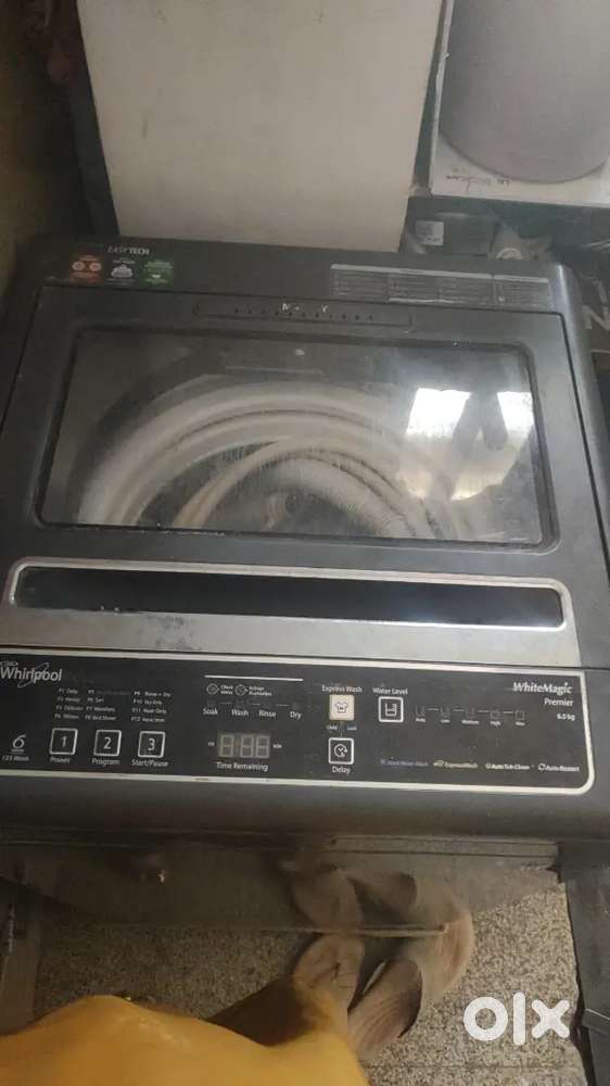 Whirpool 6.5kg washing mestion with stand cover all axasari including