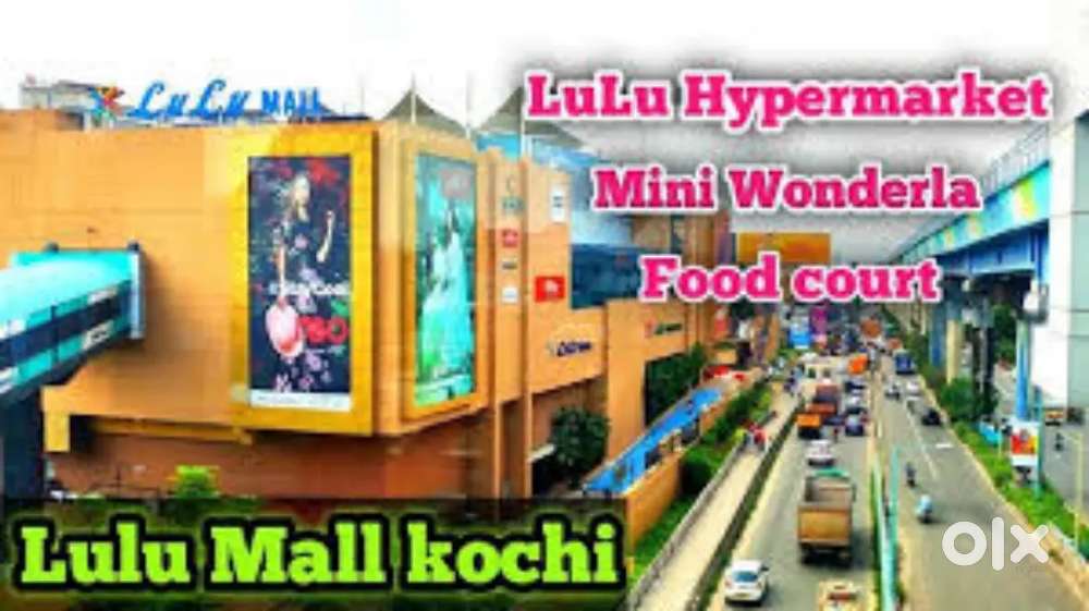 Wanted male /female counter staffs inside lulumall with food/ stay