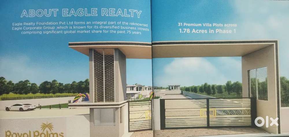 Eagle realty proudly present premium villa plots at Arasankazhani