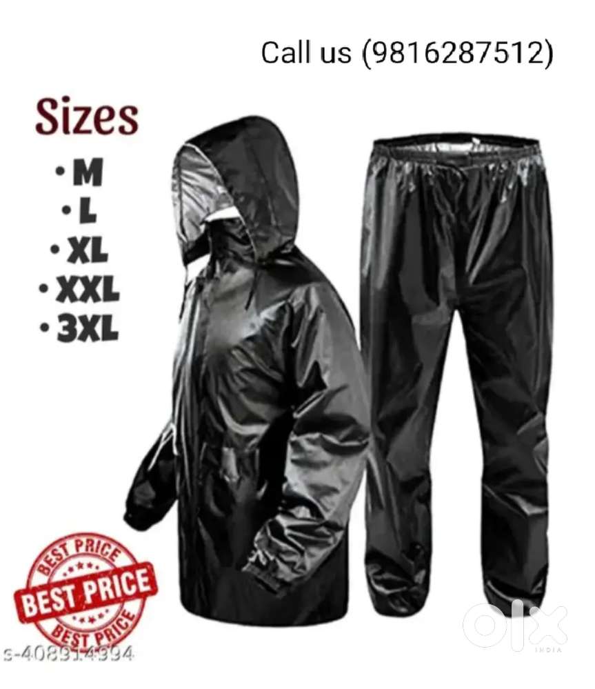 New rain coat ( size issue and no return on messho)