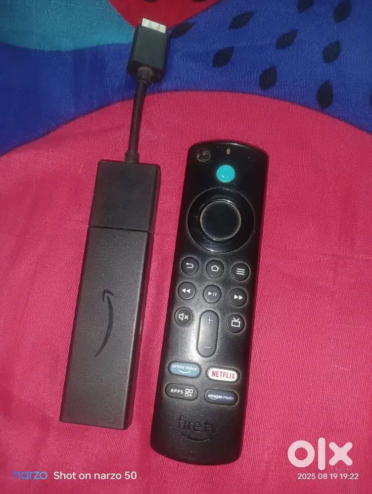 Amazon firestick 3rd generation with remote and charger