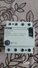 Rccb in 3 phase low price no use new anne