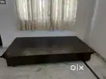 Wooden single cot