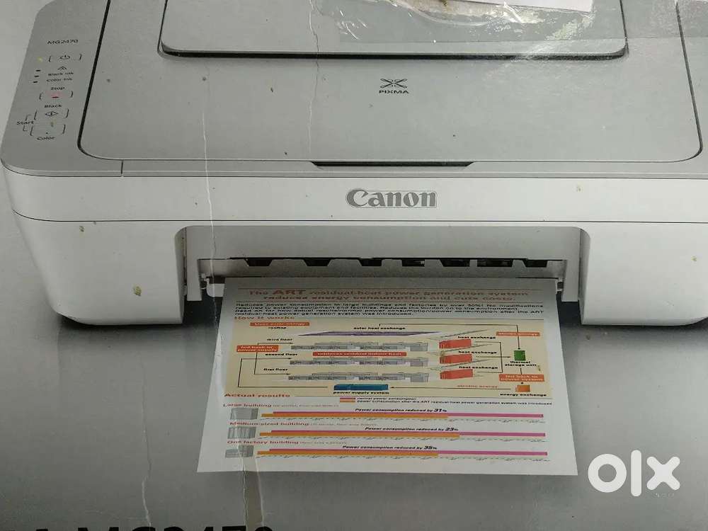 Canon Pixma MG2470 Printer – Used Only 2 Times – Perfect Condition