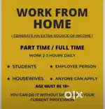 Work from home for students, housewives and job persons