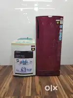 Godrej single door refrigerator & washing machine shdhdh freedelivery