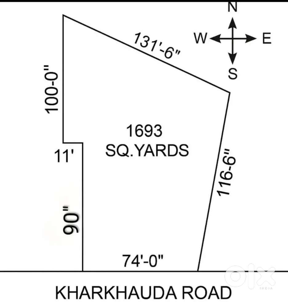 Kharkodha Road Plot Near Bypass 24#7 Electricity