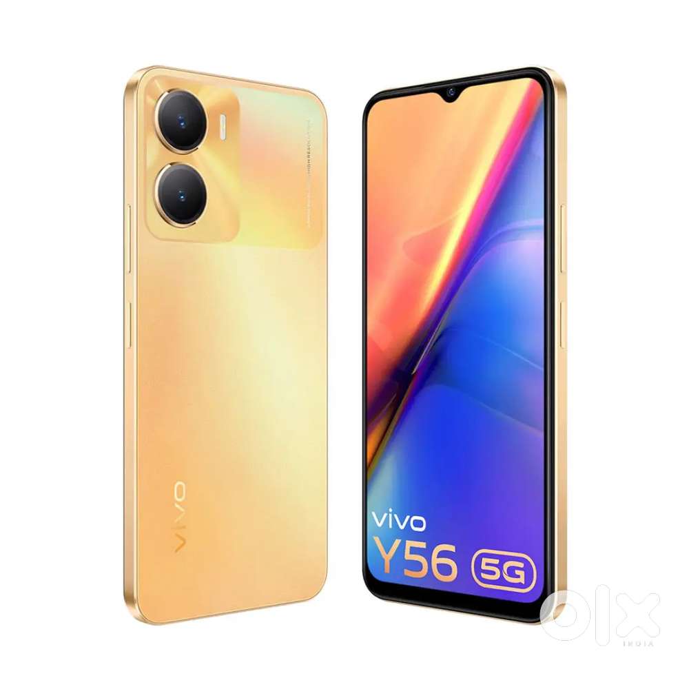 Vivo y56 5g a1 condition with box charger bil